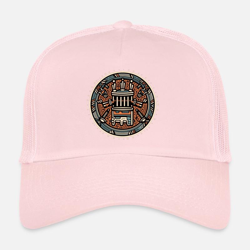 Drum Schlagzeug Trucker Cap