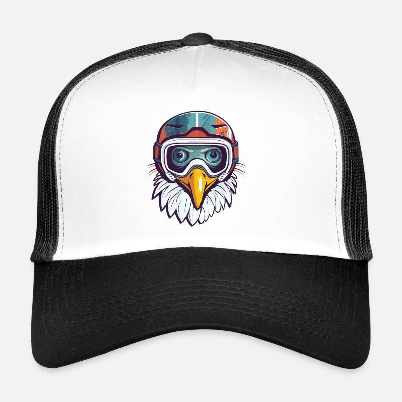 Adler Winter Schnee Trucker Cap
