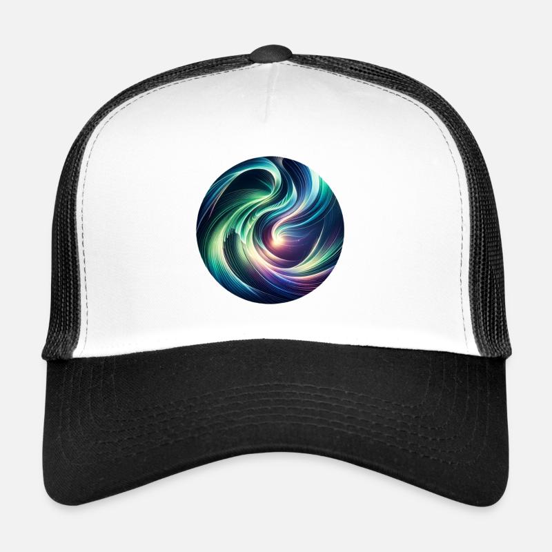Nordlicht - Trucker Cap - Weiß/Schwarz