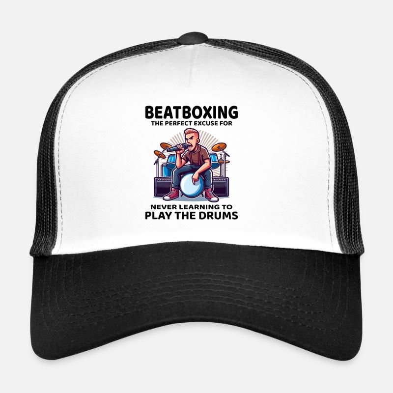 Rhythmen ohne Schlagzeug: Entdecken Sie den Humor des Beatboxens Trucker Cap