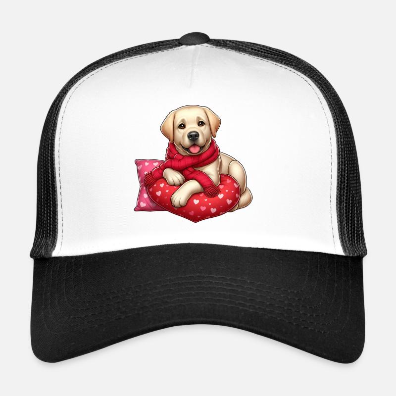 Labradoe Retriever Liebe Trucker Cap