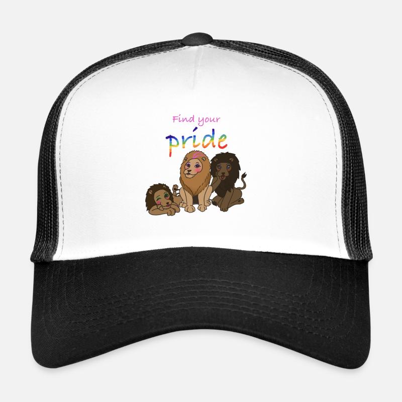 Fierté Lion Pride, LGBTQIA+, Drag Casquette trucker 