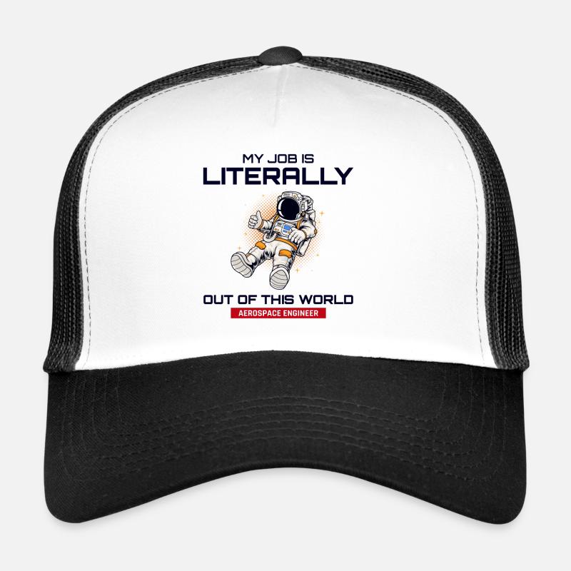 Aerospace Engineer Astronautical Rocket Scientist Trucker Cap