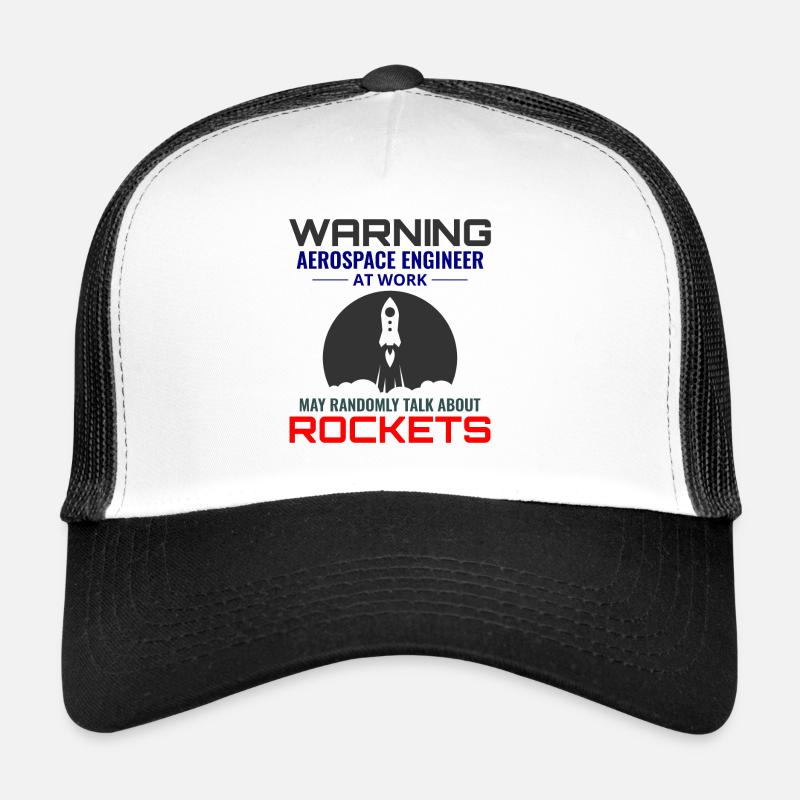 Aerospace Engineer Astronautical Rocket Scientist Trucker Cap