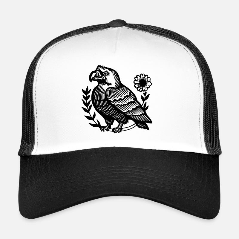 Aigle Tête d’aigle Casquette trucker 