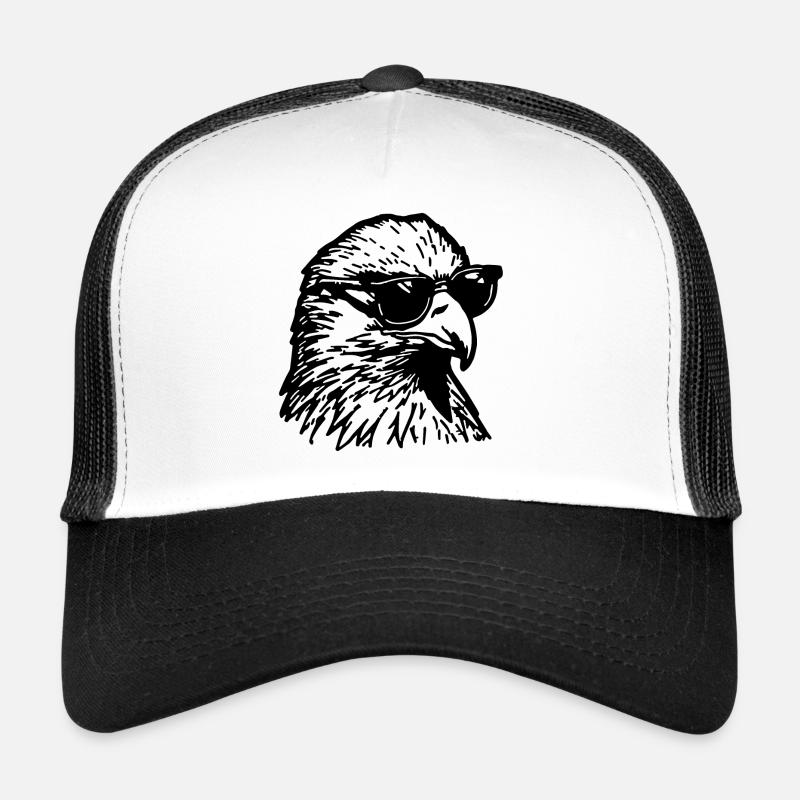 Eagle Eagle Head Trucker Cap