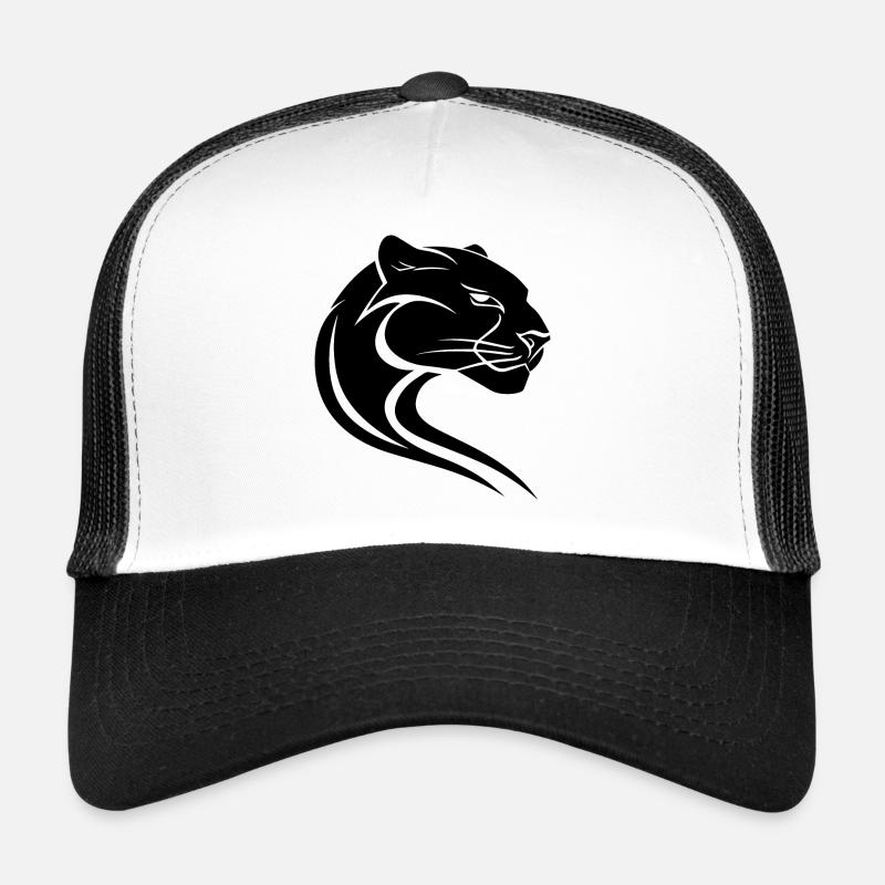 Panther - Trucker Cap - Weiß/Schwarz