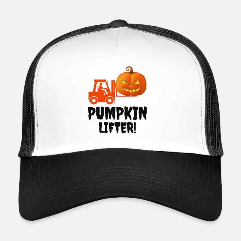 Halloween Chariot élévateur Pumpkin Lifter Casquette trucker 