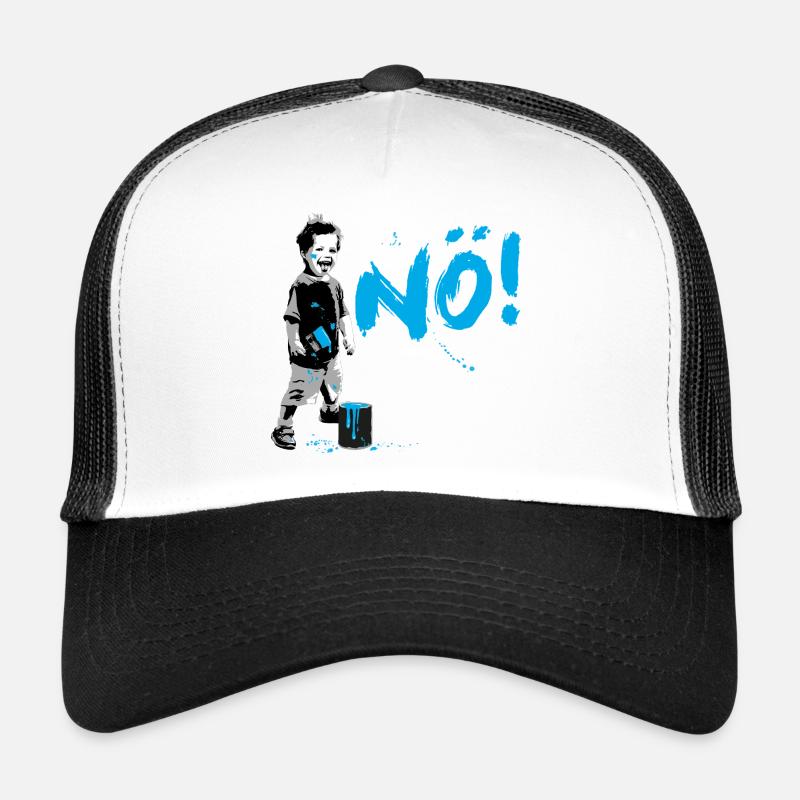 Boy Power NO Frecher Junge Protest Statement Trucker Cap