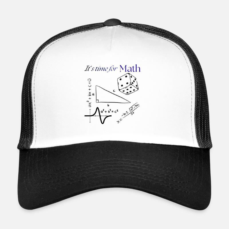 Its time for math Trucker Cap