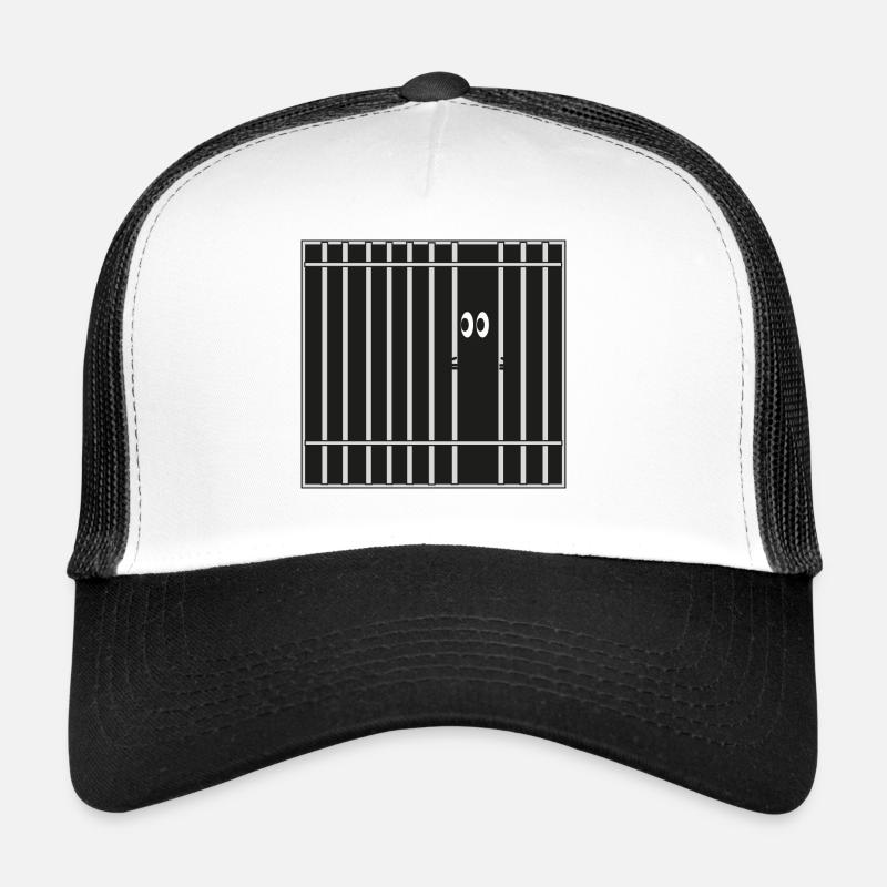 Bars, prison Casquette trucker 