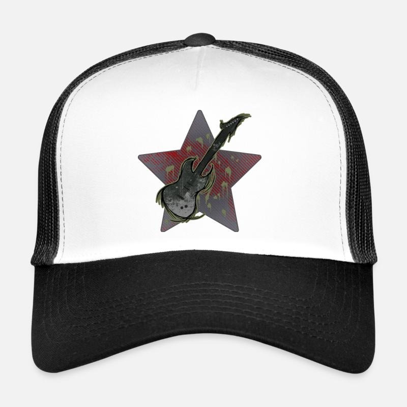 guitare électrique Casquette trucker 