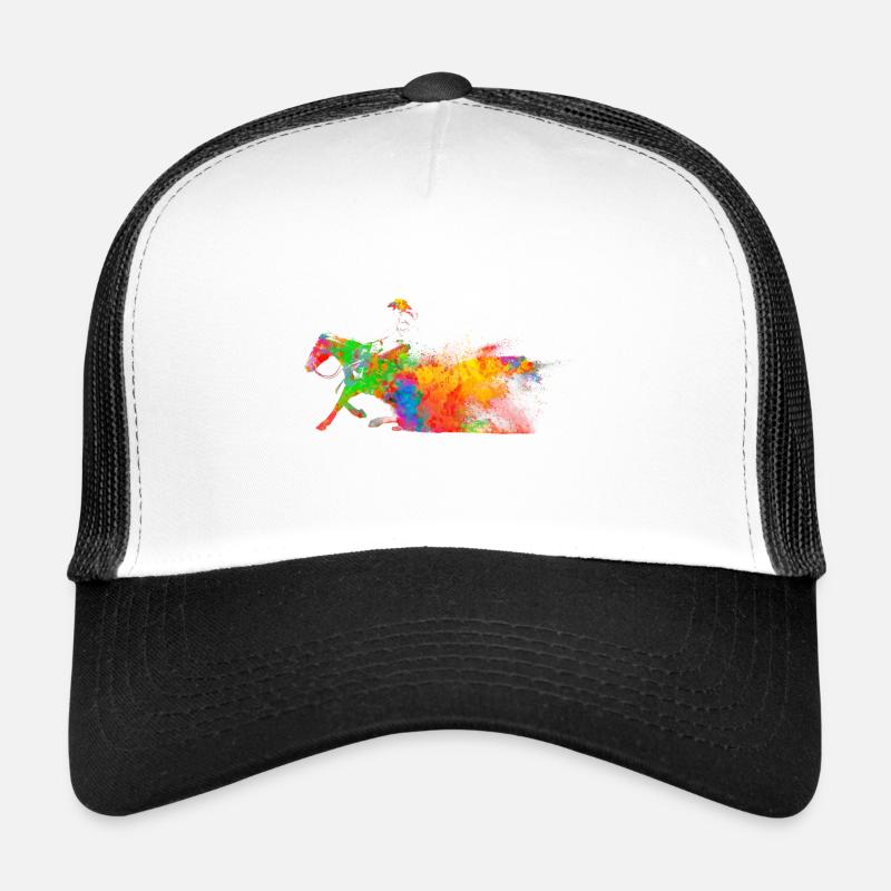 riding western riding Trucker Cap