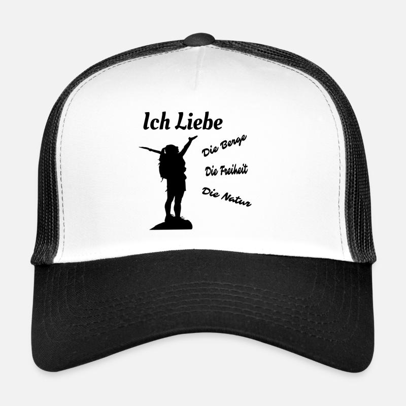 Ich Liebe die Berge..... Geschenkidee Trucker Cap
