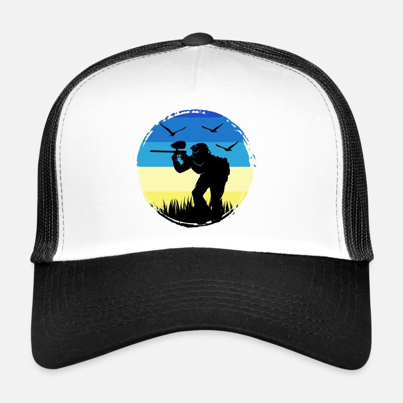 Paintball Gotcha Paintballspieler painter Trucker Cap