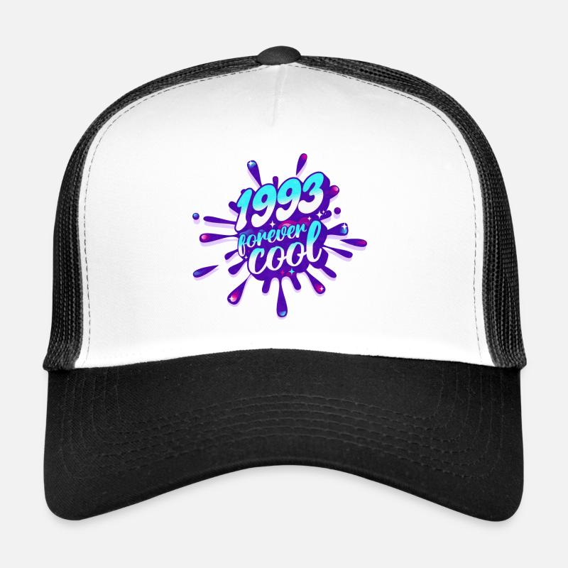 Cool Year 1993 Anniversary 30 Years Trucker Cap