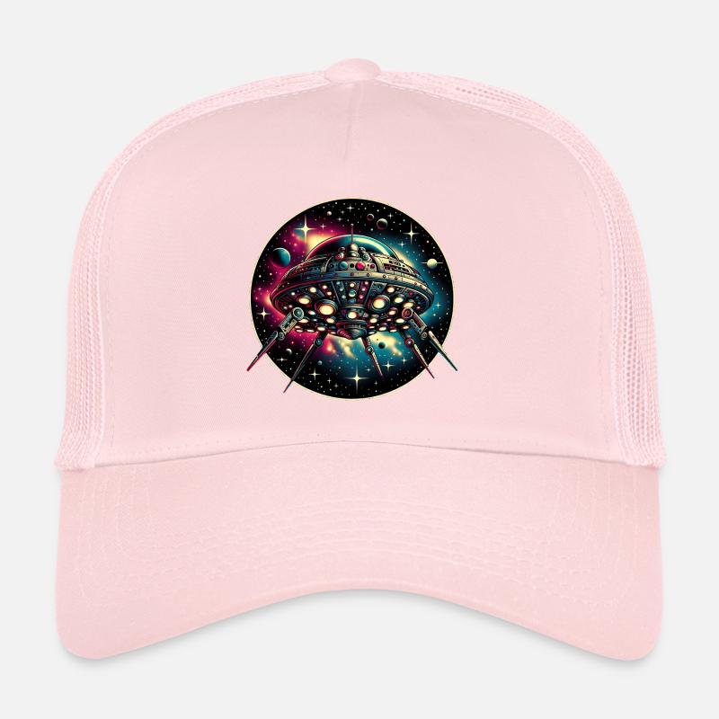 Fantastic spider spaceship in space Trucker Cap