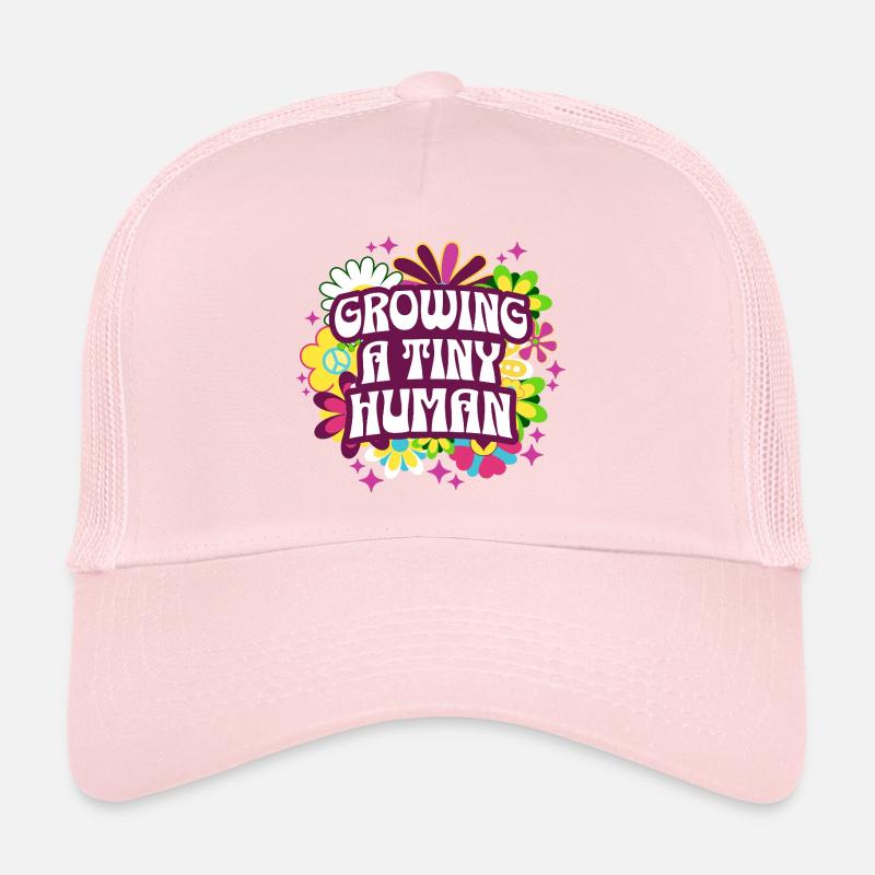 Maternité Fleurs Annonce De Grossesse Casquette trucker 