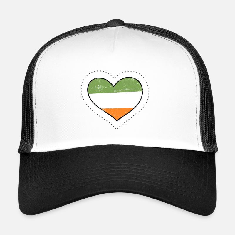 Drapeau irlandais Saint-Patrick Casquette trucker 