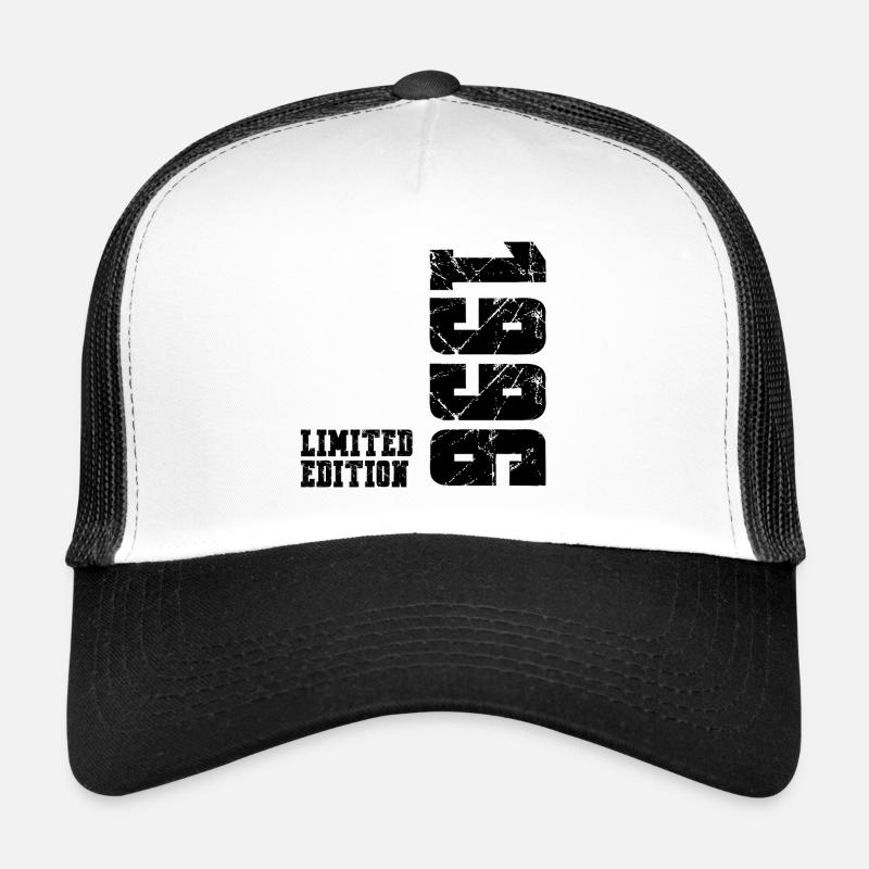 1996 limited Edition - Trucker Cap - Weiß/Schwarz