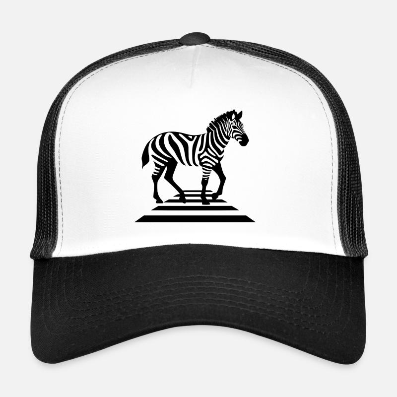 Zebra on zebra crossings Trucker Cap