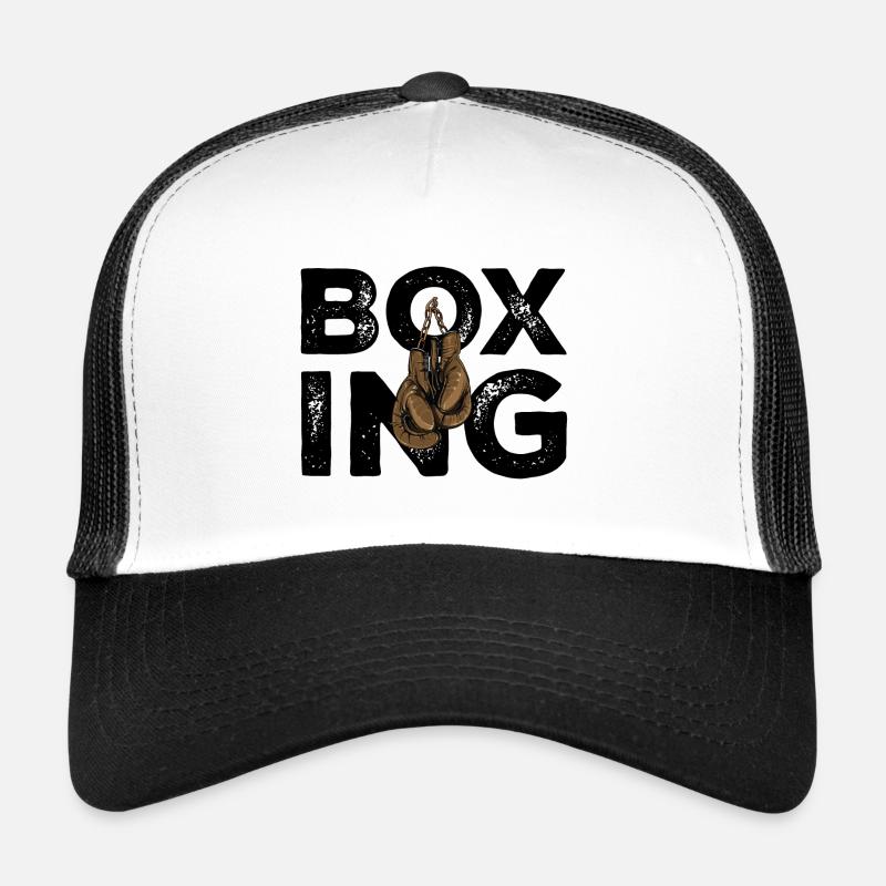 Boxing Gloves Boxing Trucker Cap