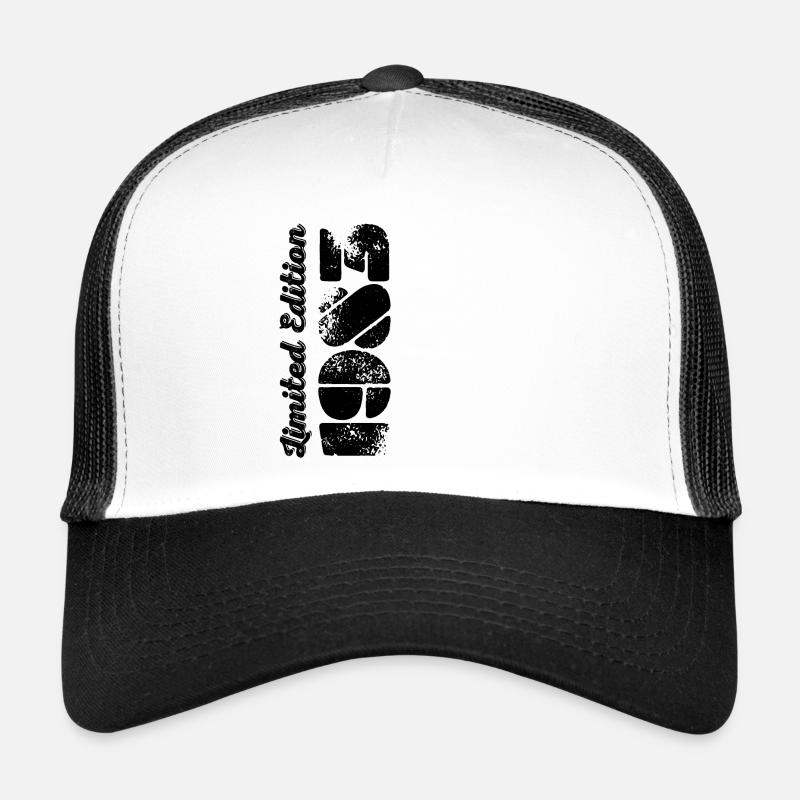 1983 Geburtstag - Trucker Cap - Weiß/Schwarz
