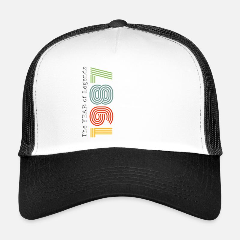 Millésime 1987 Casquette trucker 