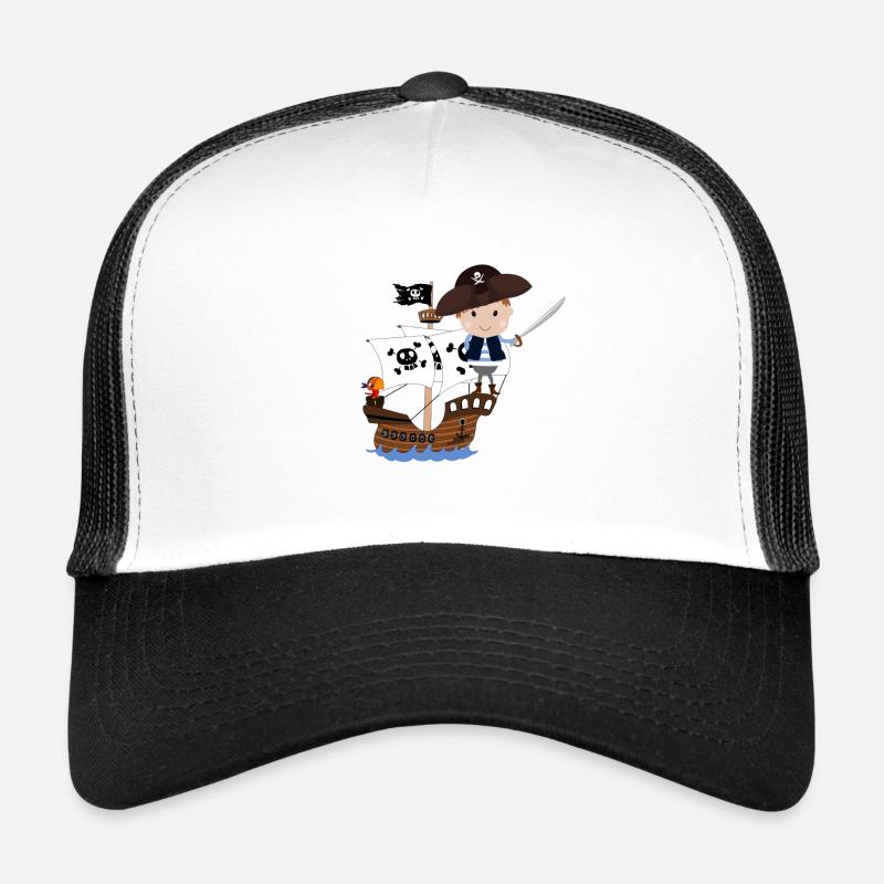 Bateau pirate Casquette trucker 