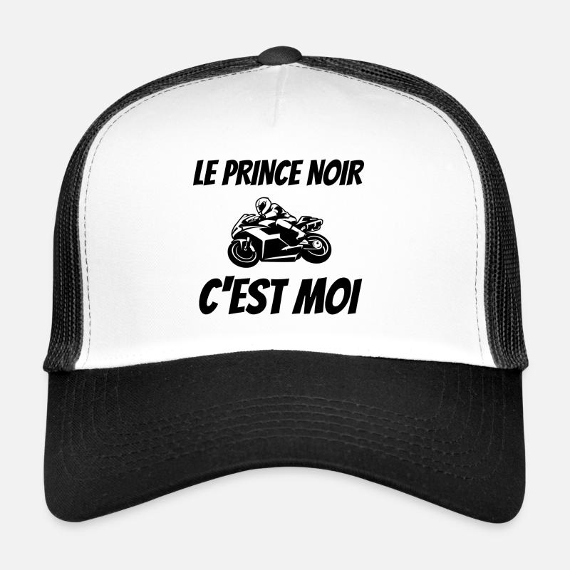 le prince noir c'est moi Casquette trucker 