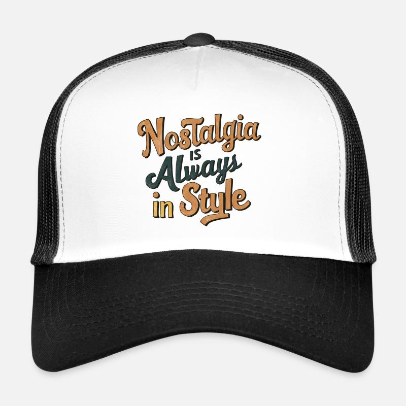 Nostalgie ist immer in Mode Trucker Cap