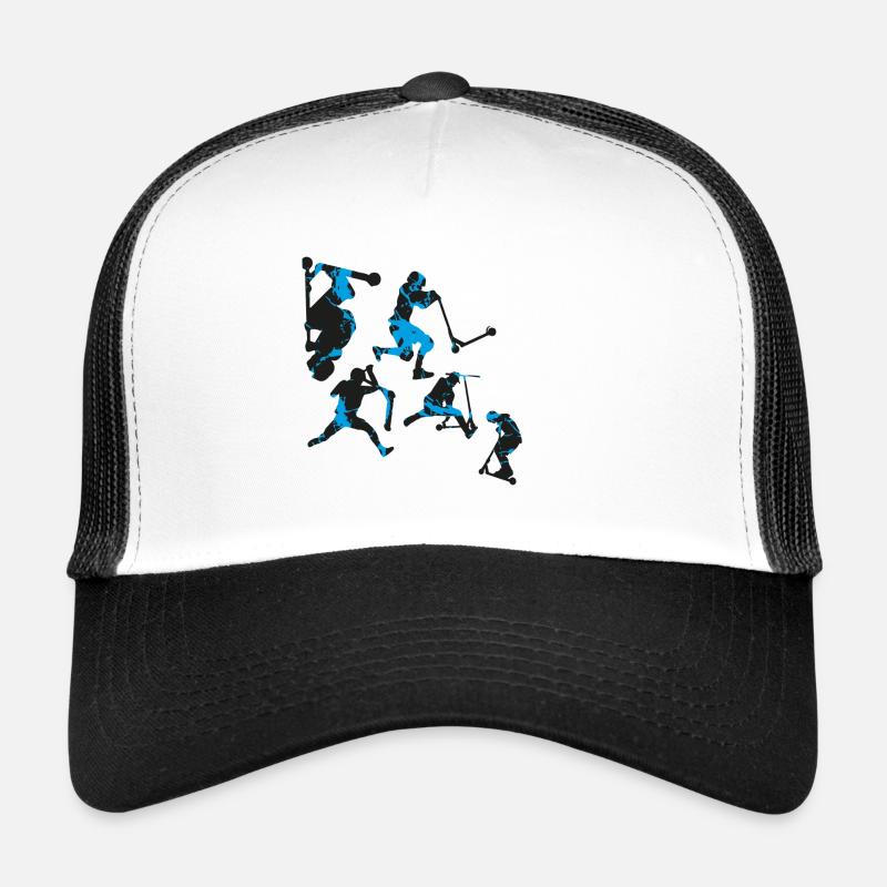 Stuntscooter,Trickscooter,tricks,stunt,e-scooter Trucker Cap