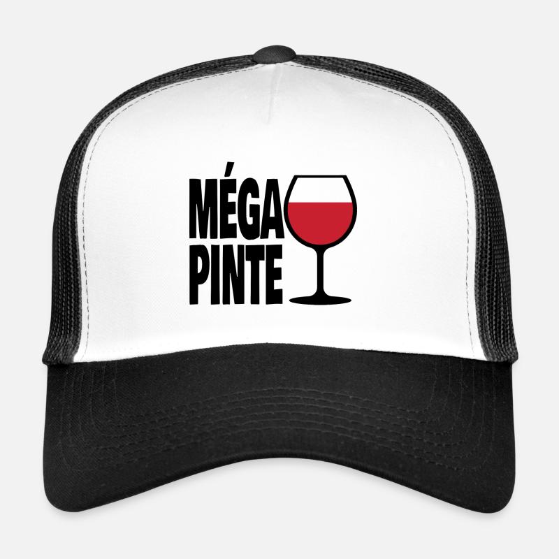 méga pinte Casquette trucker 