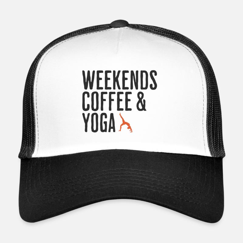 Zen Relaxation Weekend Coffee & Yoga Trucker Cap