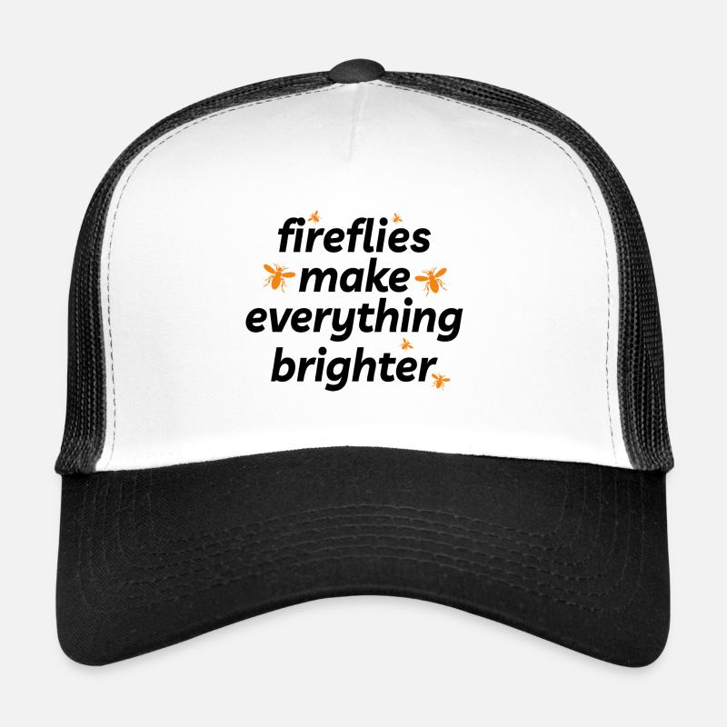 Fireflies Firefly Lightning Bug Insect Collector Trucker Cap