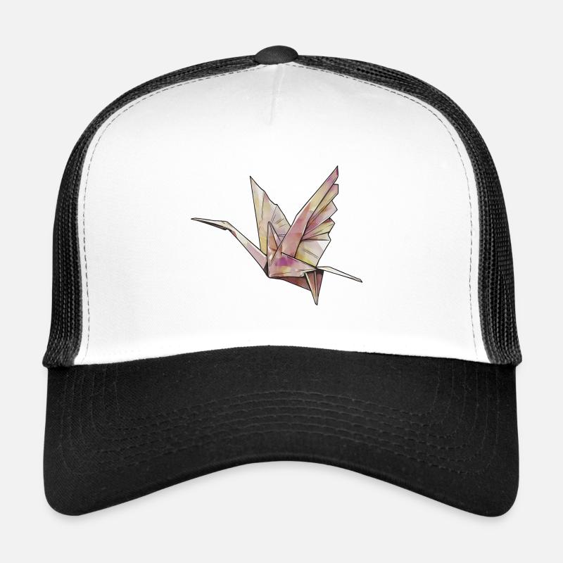 Grue en origami Casquette trucker 