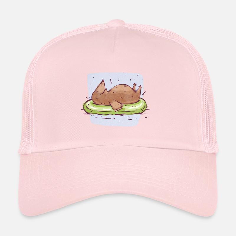 Mole Auf Wasser Trucker Cap