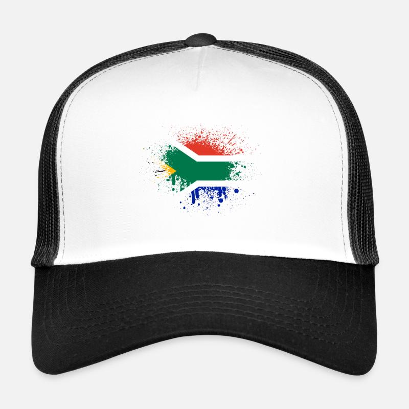 Afrique du Sud Drapeau africain Drapeau sud-africain Casquette trucker 