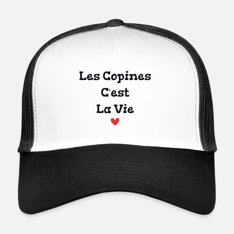 les copines c'est la vie Casquette trucker 