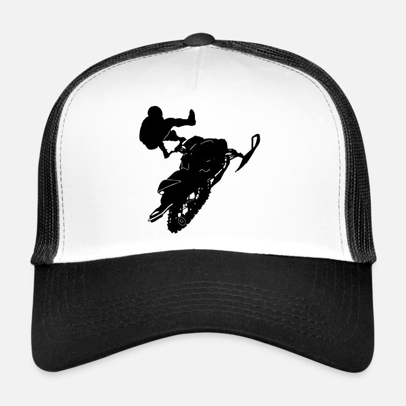 Motoneige pilote Stunts Casquette trucker 
