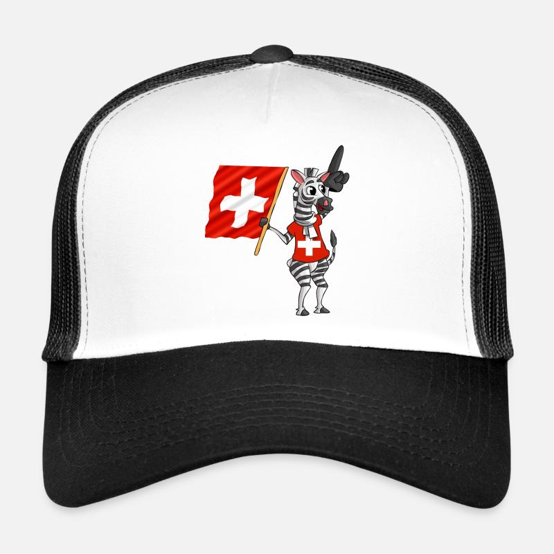 Swiss zebra Trucker Cap