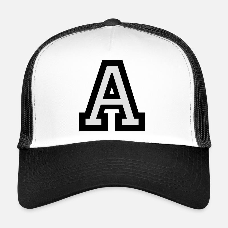 La lettre a Casquette trucker 
