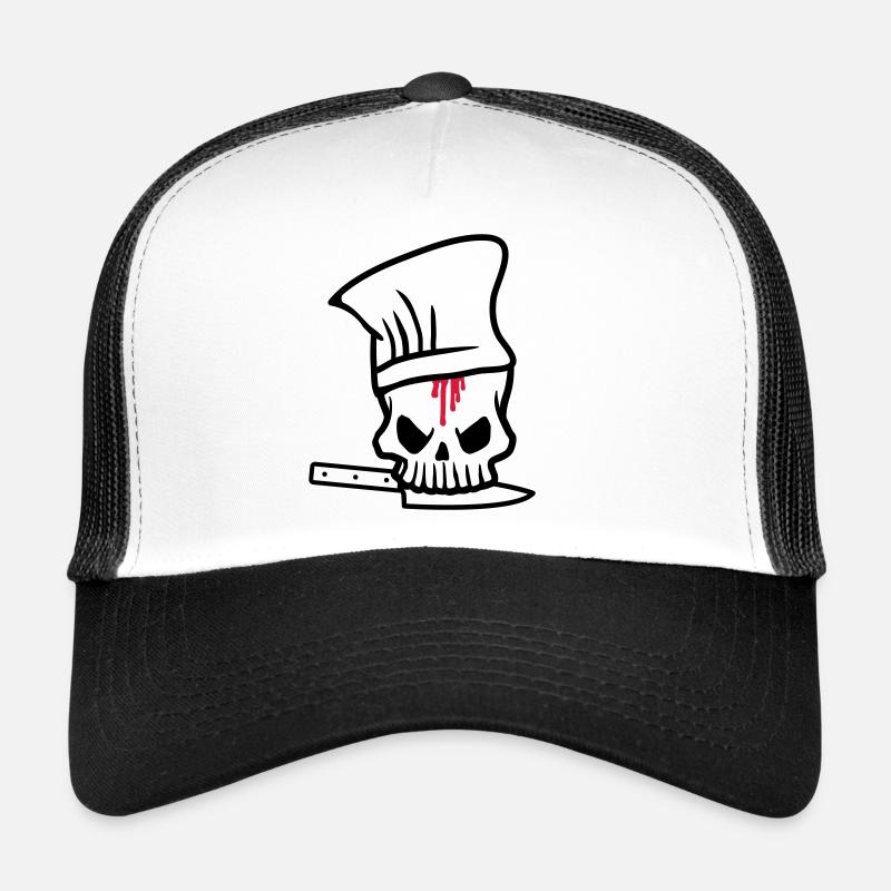 Chef Skull Trucker Cap