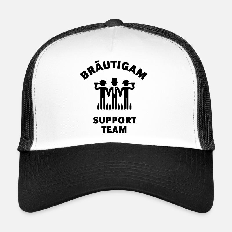 Bräutigam Support Team (JGA / Polterabend) Trucker Cap