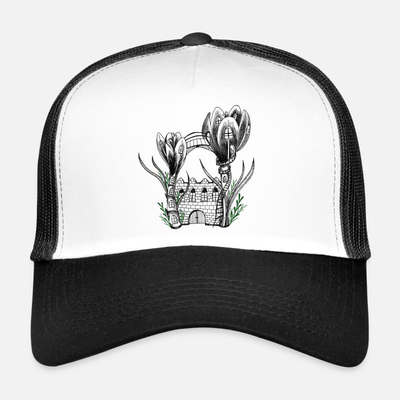Garden Flower Castle Casquette trucker 