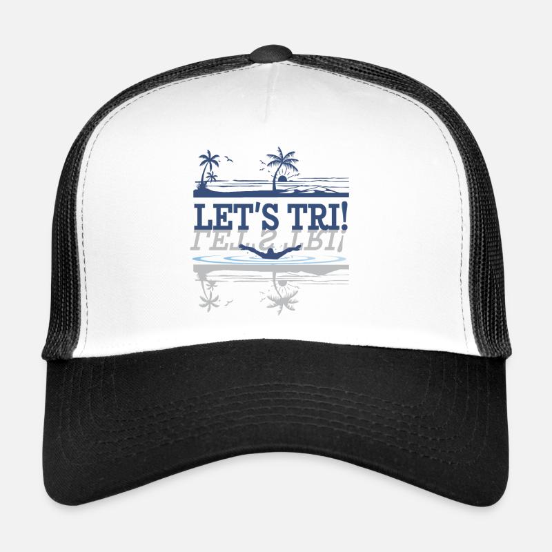 Triathlon - Let's Tri! Trucker Cap