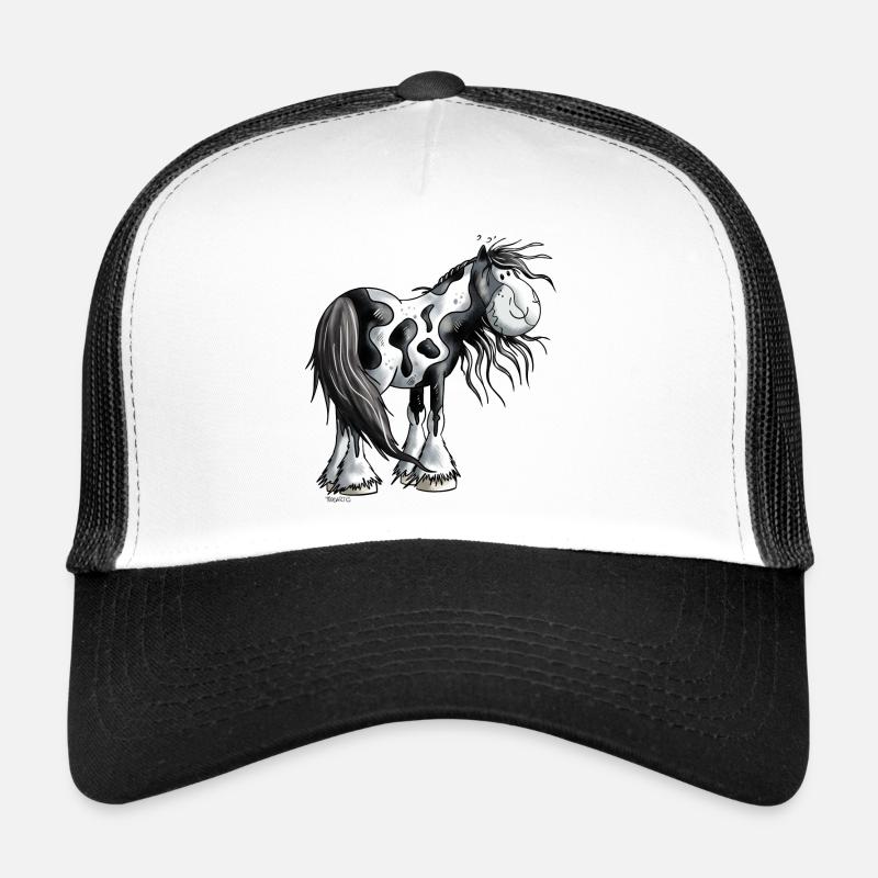 Irish Tinker - Casquette trucker  - blanc/noir