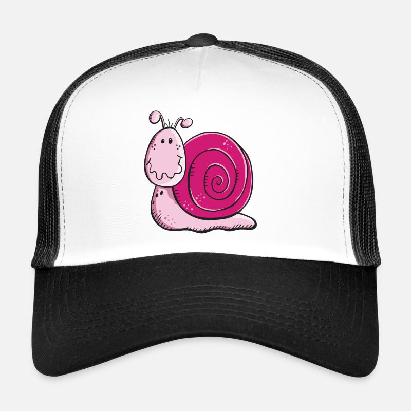 Cute Snail - Snails - Gift - Cartoon Casquette trucker 