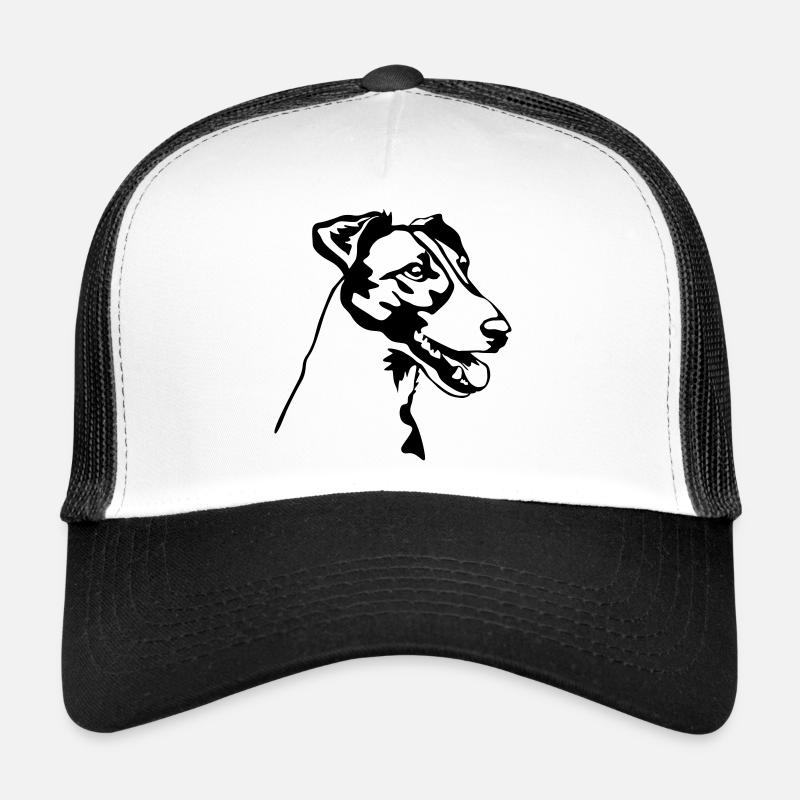 Fox terrier head Trucker Cap