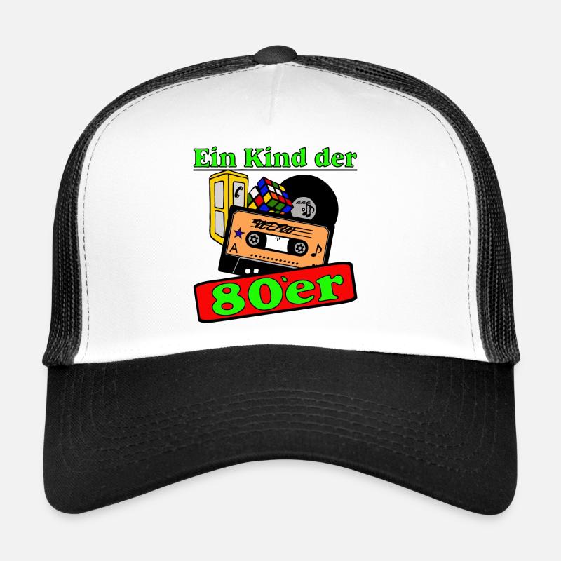 80er Party,Fun Shirt,Ein Kind der 80er (25) Trucker Cap
